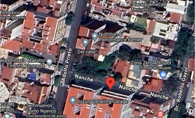 Casa en venta en c. Nanche Col del Valle Sur, Benito Juárez. CDMX                                                          CVMS