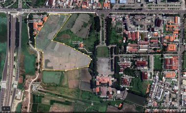 Tanah komersial di Jl Dr Wahidin dekat PEMDA Kebomas Gresik