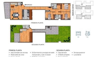 Ultimo Duplex 03 dorm. 225 m2 Av. Benavides Surco