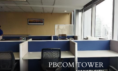 168.78 sqm, Office Space for Rent in PBCom Tower, Makati City