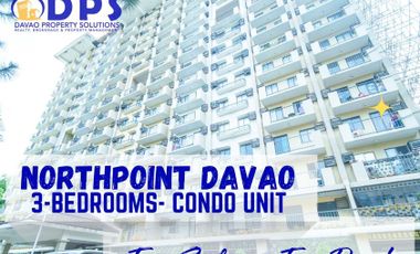 3-Bedroom Fully-Furnished Condo Unit for Rent in Camella Northpoint Bajada Davao City