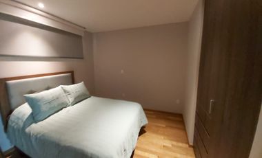 Departamento amueblado PB en renta exclusivo condominio Juriquilla JF