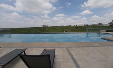 Departamento amueblado PB en renta exclusivo condominio Juriquilla JF
