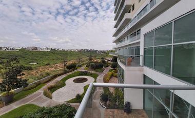 Departamento amueblado PB en renta exclusivo condominio Juriquilla JF