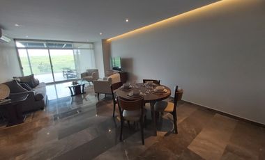 Departamento amueblado PB en renta exclusivo condominio Juriquilla JF