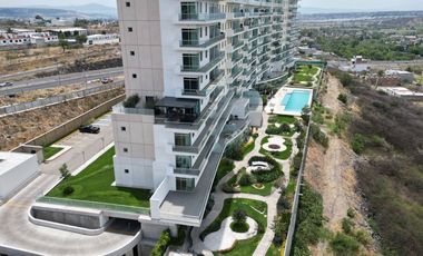 Departamento amueblado PB en renta exclusivo condominio Juriquilla JF