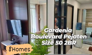 Apartemen Gardenia Boulevard Pejaten 2BR Best View