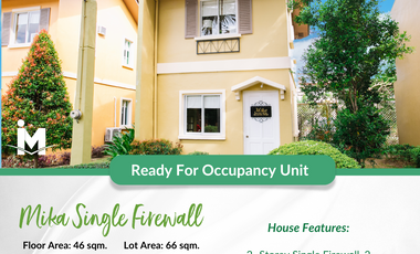 DUMAGUETE RFO HOUSE AND LOT FOR SALE - 2BR MIKA SF