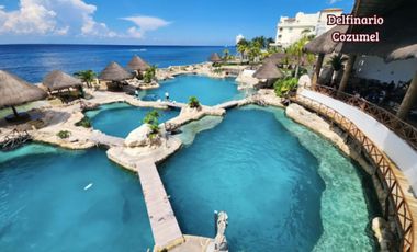 Casa con balcón, jardín y alberca privada, Repobladores, venta, Cozumel.