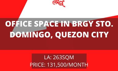 Office Space for Lease in Brgy. Sto. Domingo, Quezon City