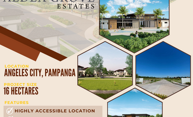 Lot For Sale in Aldea Grove Estate, Pampanga