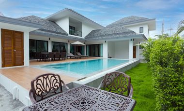 Perfect pool villa luxurious 4-bedroom  for sale in serene Ao Nang, Krabi