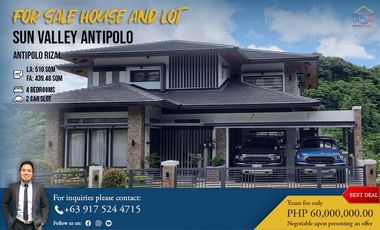 House and Lot for Sale in Sun Valley Antipolo at Antipolo Rizal City