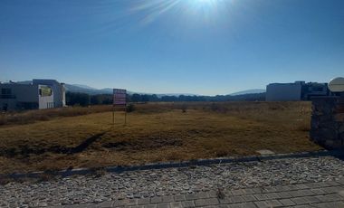 Tu refugio seguro en Puebla: terreno en fraccionamiento ecológico premium