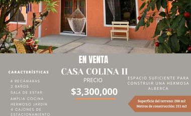 Casa COLINA II amueblada, de gran tamaño, muy cerca del pueblo bonitas vistas y conetada con la naturaleza en Ixtapan de la Sal EDOMEX