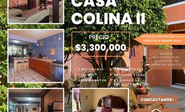 Casa COLINA II amueblada, de gran tamaño, muy cerca del pueblo bonitas vistas y conetada con la naturaleza en Ixtapan de la Sal EDOMEX