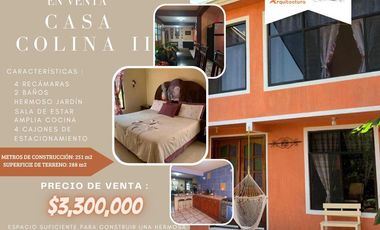 Casa COLINA II amueblada, de gran tamaño, muy cerca del pueblo bonitas vistas y conetada con la naturaleza en Ixtapan de la Sal EDOMEX