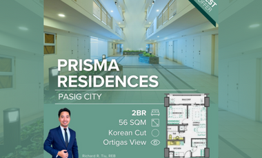 Prisma Residences 2BR Two Bedroom Near BGC and Ortigas FOR SALE C101