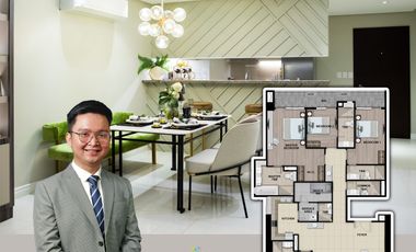 Preselling condo for sale 4 bed penthouse with balcony 229 sqm in Bonifacio Global City Fort Bonifacio Taguig by Megaworld