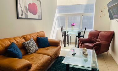 Apartamento amueblado en Centro Histórico edificio Carso Alameda, Bellas Artes