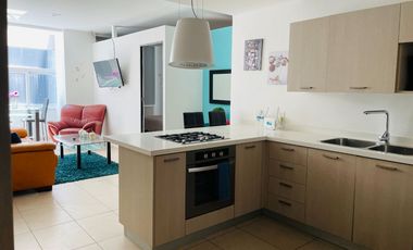 Apartamento amueblado en Centro Histórico edificio Carso Alameda, Bellas Artes