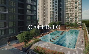 Upcoming Ready-for-Occupancy 1BR Condo Unit w/ balcony at Callisto Tower 2: Immerse Yourself in the Heart of Circuit Makati
