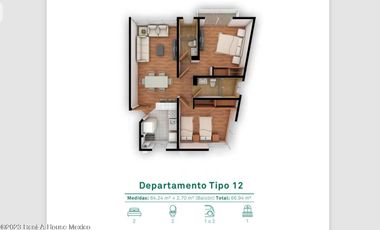 Departamento en Venta en Santo Domingo, Azcapotzalco