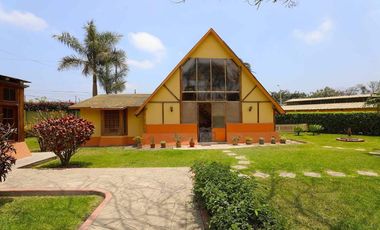 Propiedad en Pachacamac: Nave Industrial con Área Agroindustrial y 3 Casas