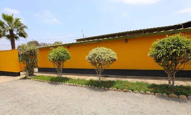 Propiedad en Pachacamac: Nave Industrial con Área Agroindustrial y 3 Casas