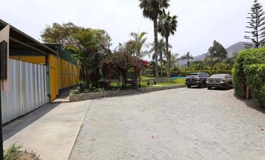 Propiedad en Pachacamac: Nave Industrial con Área Agroindustrial y 3 Casas