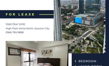 1 Bedroom for Lease at Vertis North Ayala Land Estate