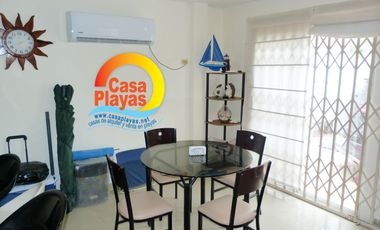 Villa de Venta en Playas Villamil, Ciudadela Cerrada Salida Al Mar, Via Data