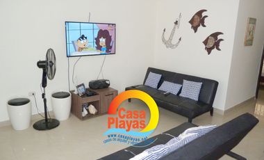 Villa de Venta en Playas Villamil, Ciudadela Cerrada Salida Al Mar, Via Data