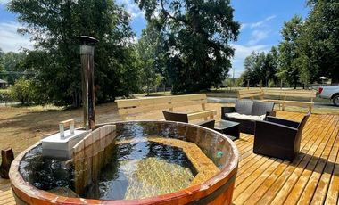 Vendo dos casas Camino Villarrica- Pucon parcela de 5000m2