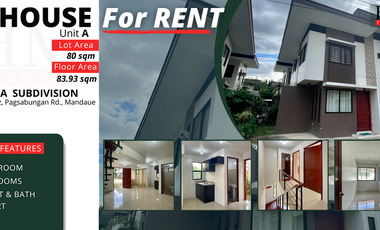House For Rent in Almiya Subdivision, Mandaue City