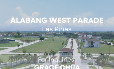 Commercial Lot for Sale in Alabang West, Las Piñas