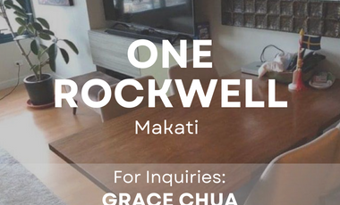 For Sale: Fully-furnished Loft-type Unit in One Rockwell, Makati