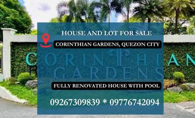 Corinthian Gardens, Quezon City - House for Sale