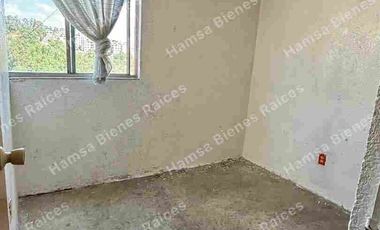 Depto. primer nivel, 2 recámaras y alcoba, Lomas de Coacalco