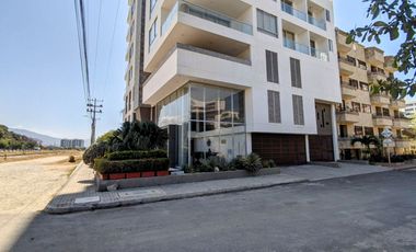 Apartamento en Pozos Colorados, Santa Marta. Frente al Mar de una habitacion 2 baños. 50.42 M2