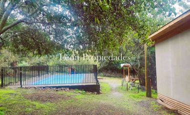 Leon Propiedades vende parcela con casa en La Aurora, Curacavi