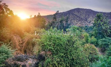 Leon Propiedades vende parcela con casa en La Aurora, Curacavi