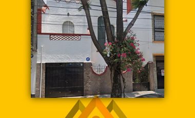 Casa en La Hipódromo Condesa en Remate Bancario Muy Cerca de Parque Mexico