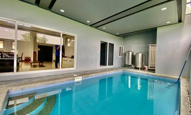 8 BEDROOMs FULLY FURNISHED HOUSE WITH SWIMMING POOL FOR RENT IN ANUNAS, ANGELES CITY PAMPANGA NEAR CLARK