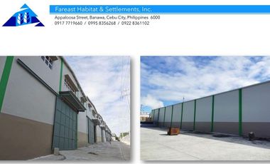 Newly Constructed Warehouse - 10 Doors in Bunawan, Davao City