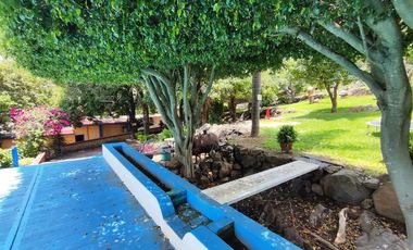 Bonita Quinta en Teuchitlan con enorme y hermoso jardin con arboles frutales