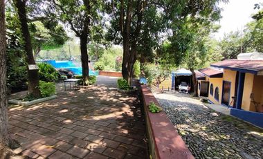 Bonita Quinta en Teuchitlan con enorme y hermoso jardin con arboles frutales