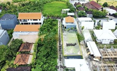 Freehold land sale in Tumbak Bayuh Pererenan Canggu area