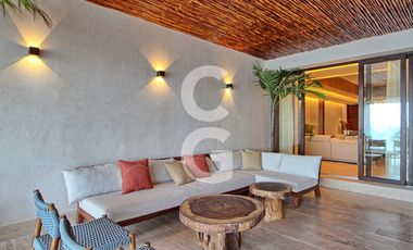 Departamento en Venta en Cancun en El Encanto Cancun Frente al Mar Amueblado
