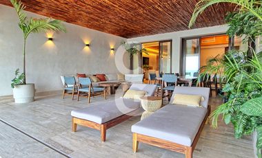 Departamento en Venta en Cancun en El Encanto Cancun Frente al Mar Amueblado